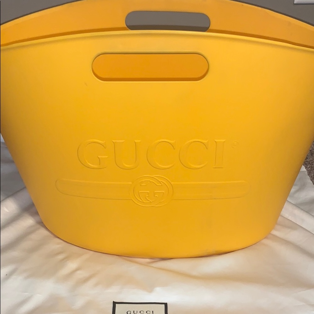 Oversized Gucci Bucket Tote
